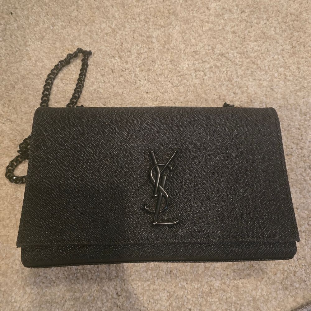 Black Chain Shoulder Bag